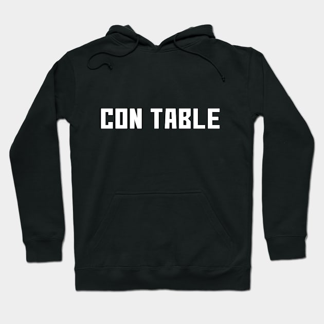 Con Table Hoodie by DuskEyesDesigns